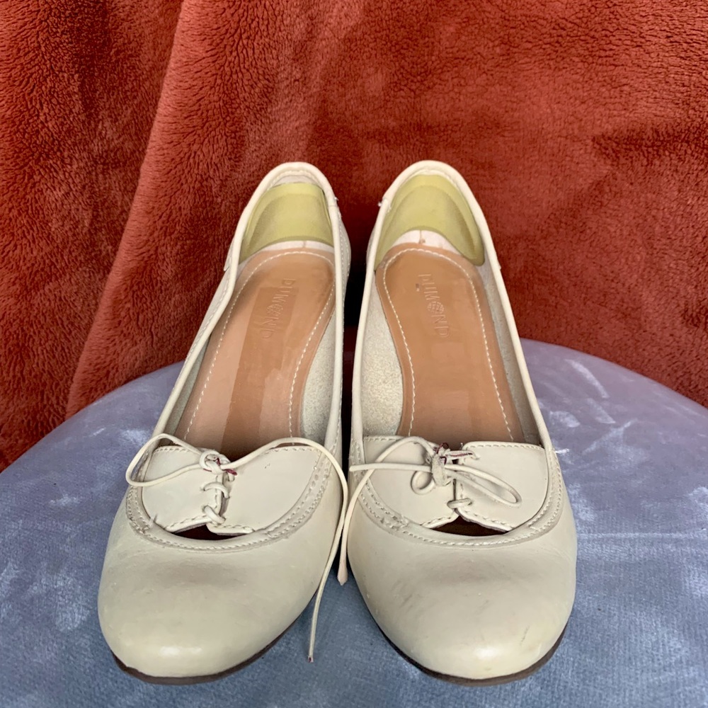 Tan lace-up heels |7|